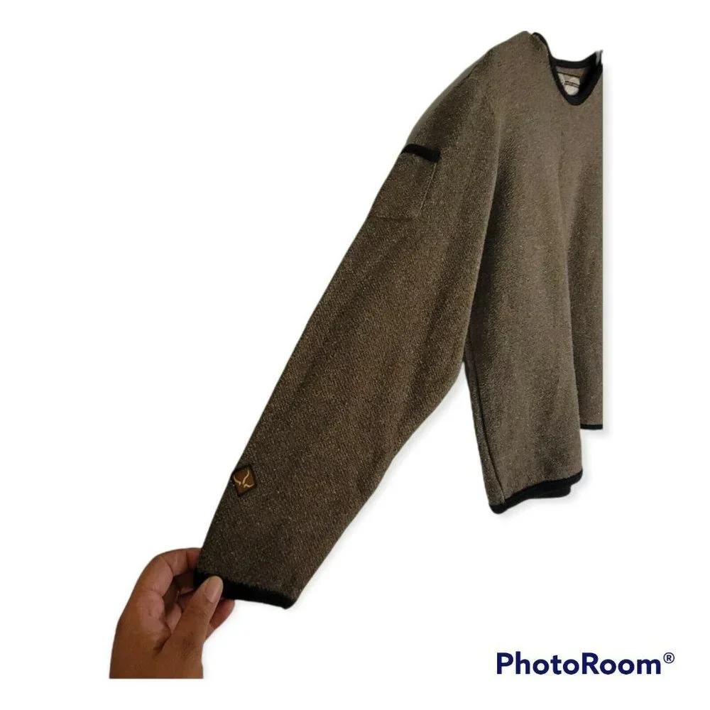 Prana Breath Cotton Blend Knit Pullover Size M